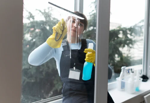 Nettoyage de vitres intérieures et extérieures à Montceaux